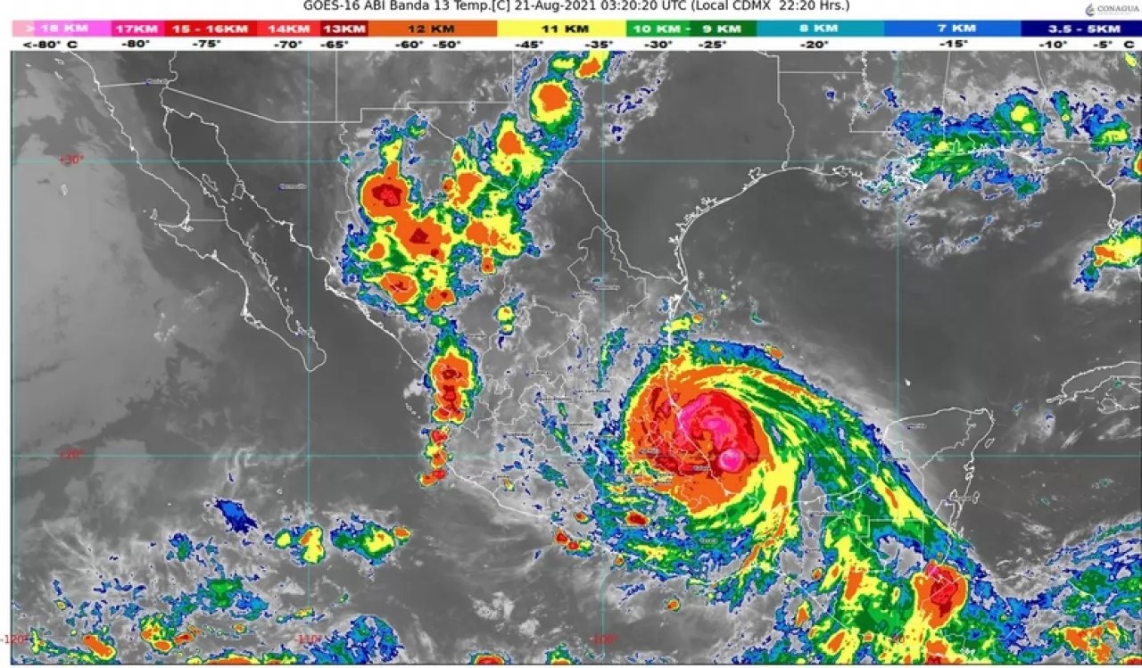 \"Es extremadamente peligroso\": Huracán \"Grace\" ya es categoría 3