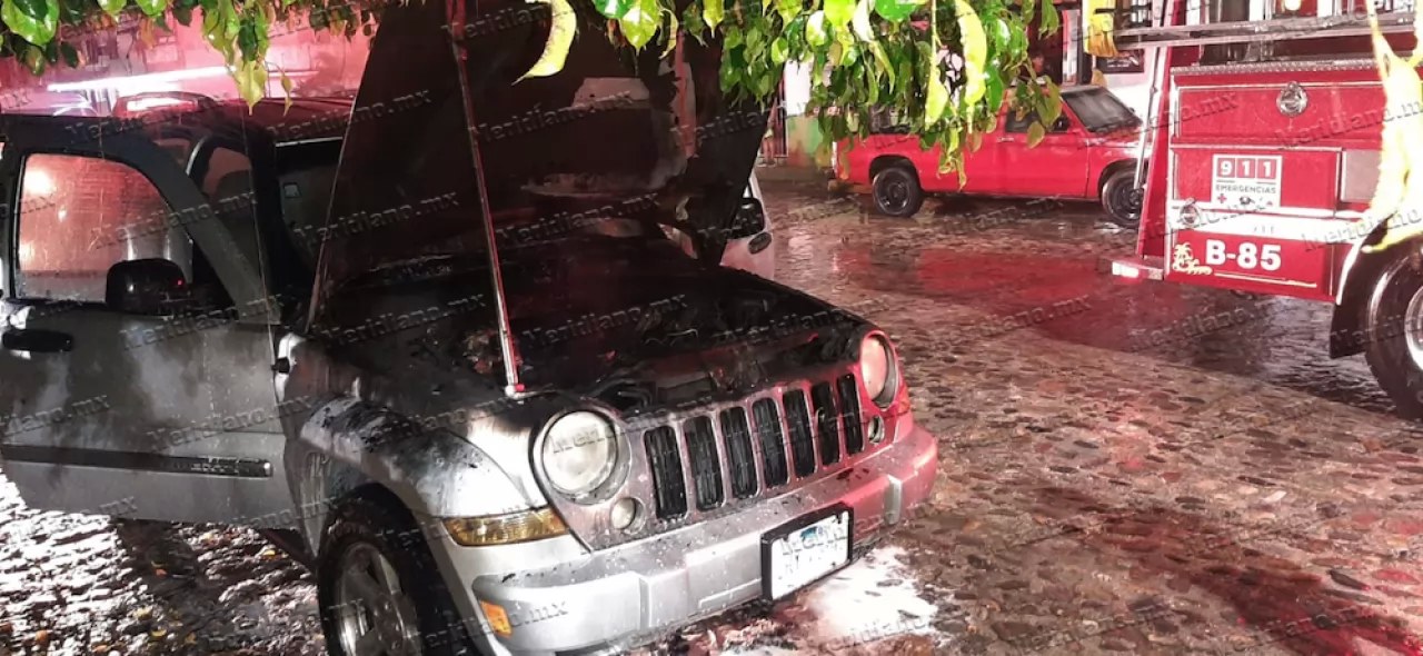 ¡se achicharró \"la jeepeta\"!
