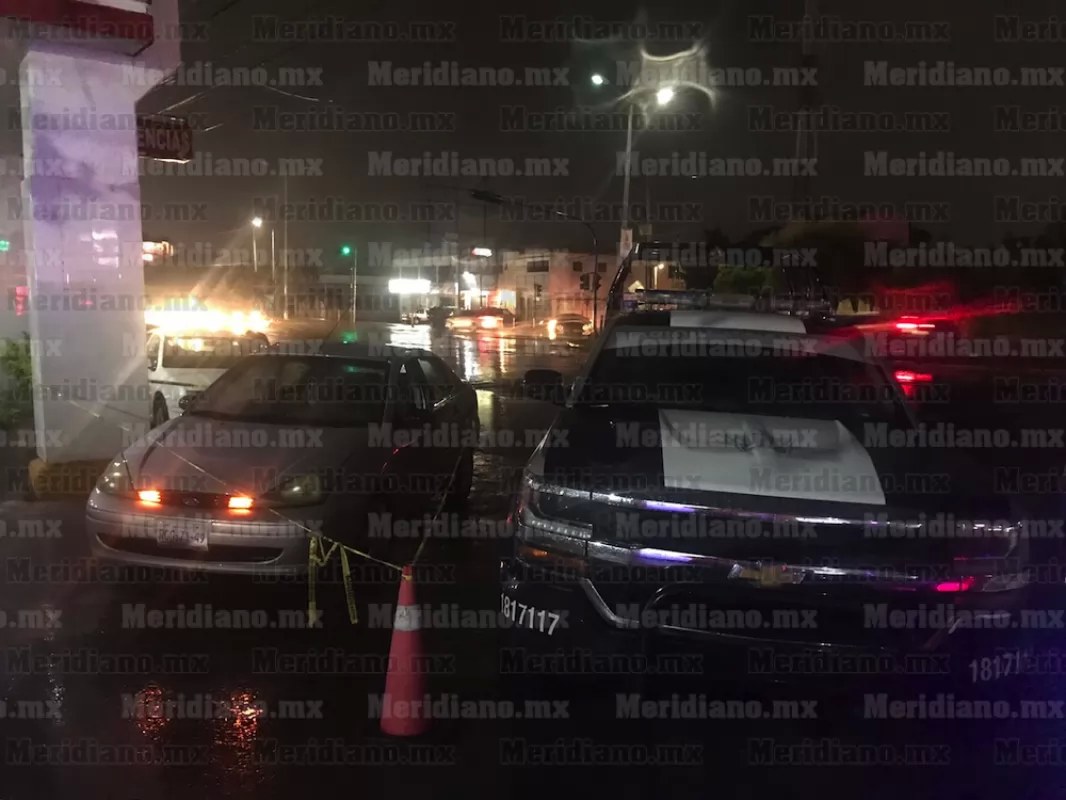 Llega herido de bala a la Cruz Roja