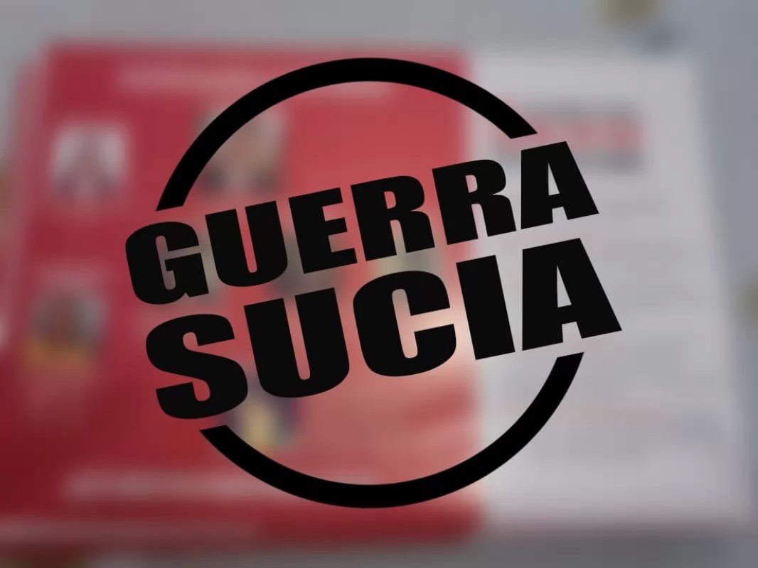 Hasta volantes reparten casa por casa para afectar a quien encabeza todas las encuestas, Geraldine Ponce
