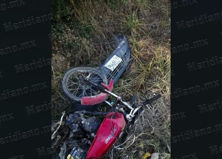 ¡mataron a motociclista en la entrada a el tuito!