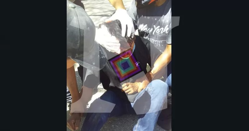 ¡camión de pasajeros atropellò a un hombre!