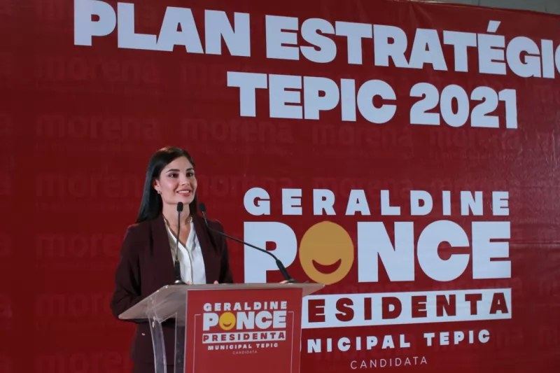 Geraldine Ponce presenta Plan Estratégico para Tepic