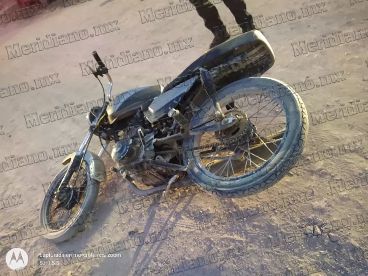 ¡inexperto motociclista atropelló a niño de 6 años!