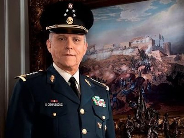 General Salvador Cienfuegos Zepeda es detenido en Estados Unidos