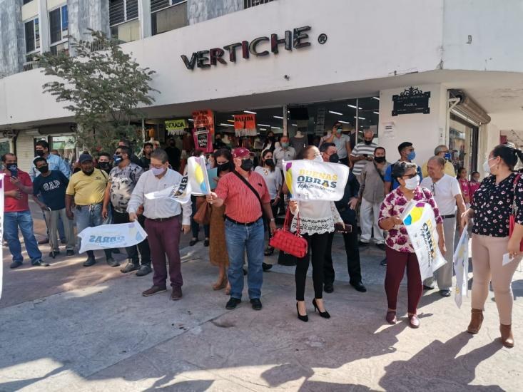 Reabren calles remodeladas del Centro Histórico de Tepic