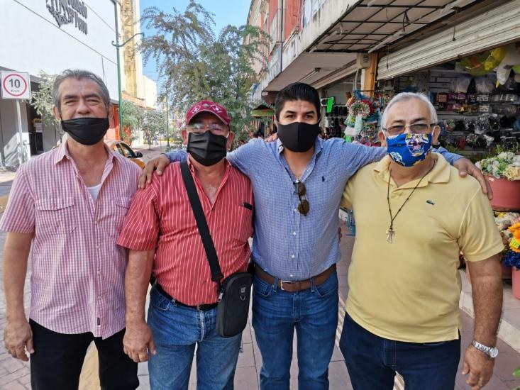 Tepic. Agradecen comerciantes la reapertura del Centro Histórico