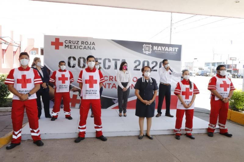 Nayarit. Agradece Cruz Roja donaciones de Ayuntamientos