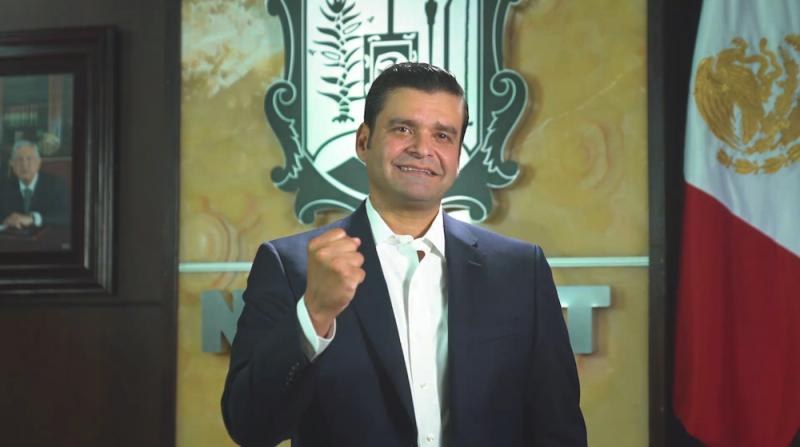 Gobernador de Nayarit da negativo a prueba de COVID-19