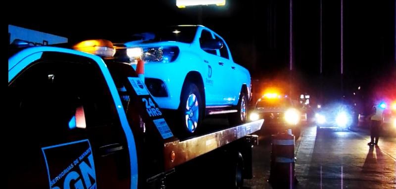 Tepic. Operativo alcoholímetro detuvo a más de ocho conductores ebrios