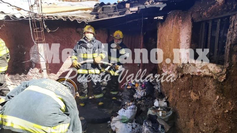En colonias de guadalajara… ¡se incendian dos viviendas!