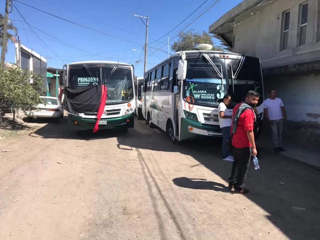 Más de 50 choferes de la ruta Progreso 3 se van a huelga