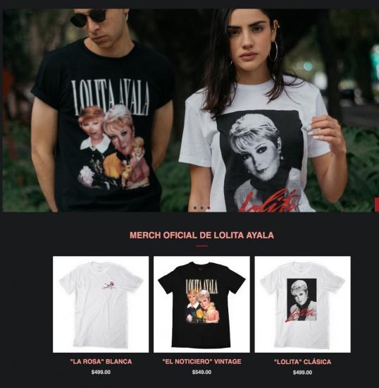 Lolita Ayala lanza marca de ropa y estrena su tienda en línea