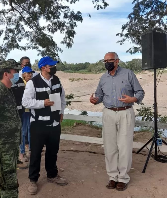 Destaca Gobernador avances en obras del Canal Centenario y el Puente 80