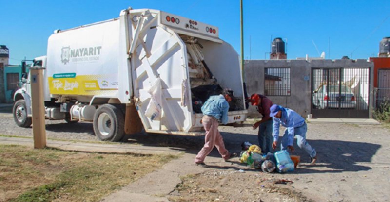Entérate que días suspenderán la recolección de basura en Tepic