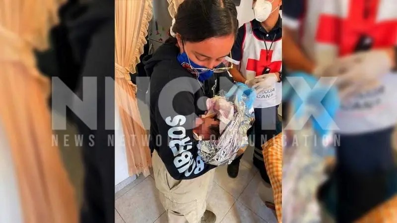 Paramédicos nayaritas reciben en sus brazos a recién nacida