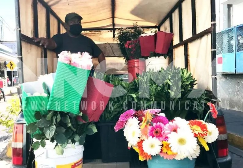 Florerías de Tepic prevén bajas ventas este 14 de febrero