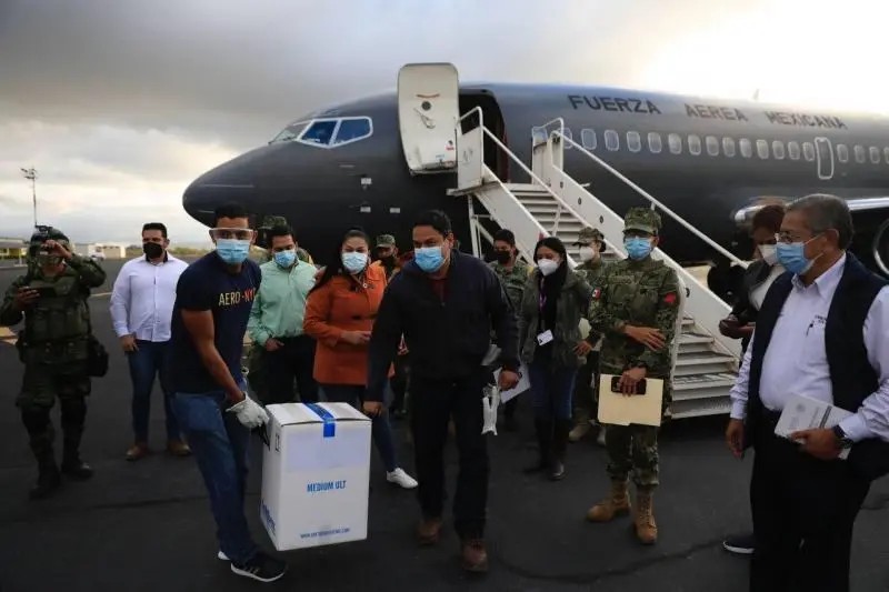 Nayarit recibe más de 5 mil vacunas más destinadas al personal de salud