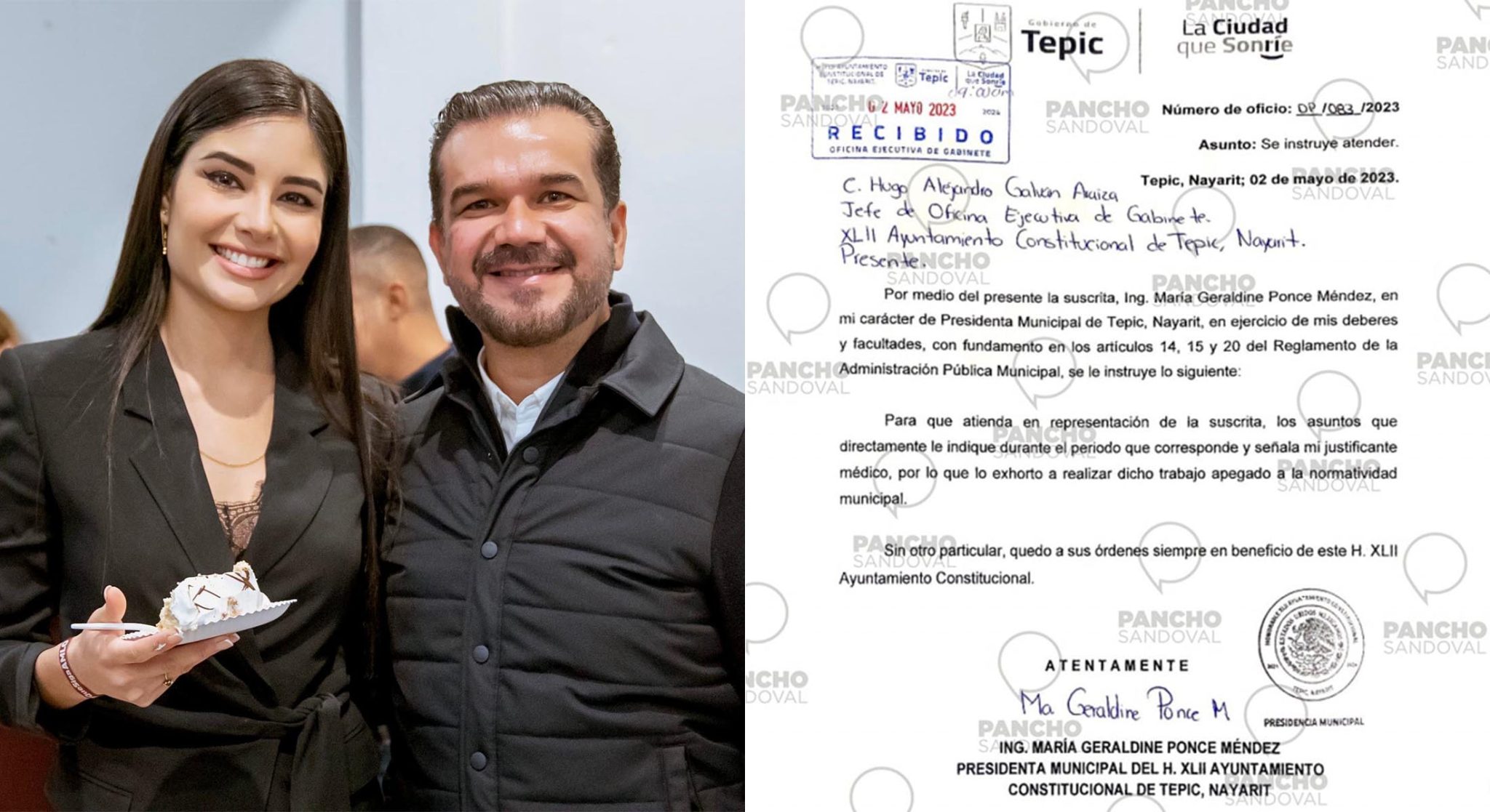 Reaparece Galván; Tomará el lugar de Geraldine por 15 días Noticias de Nayarit NNC.MX