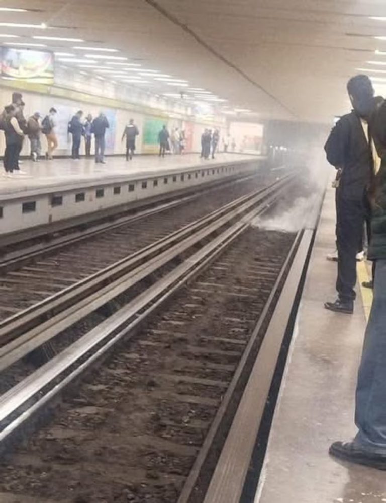 explosiones en el metro cdmx investigan riña con explosivos en línea 3