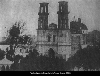 Catedral de Tepic 1885