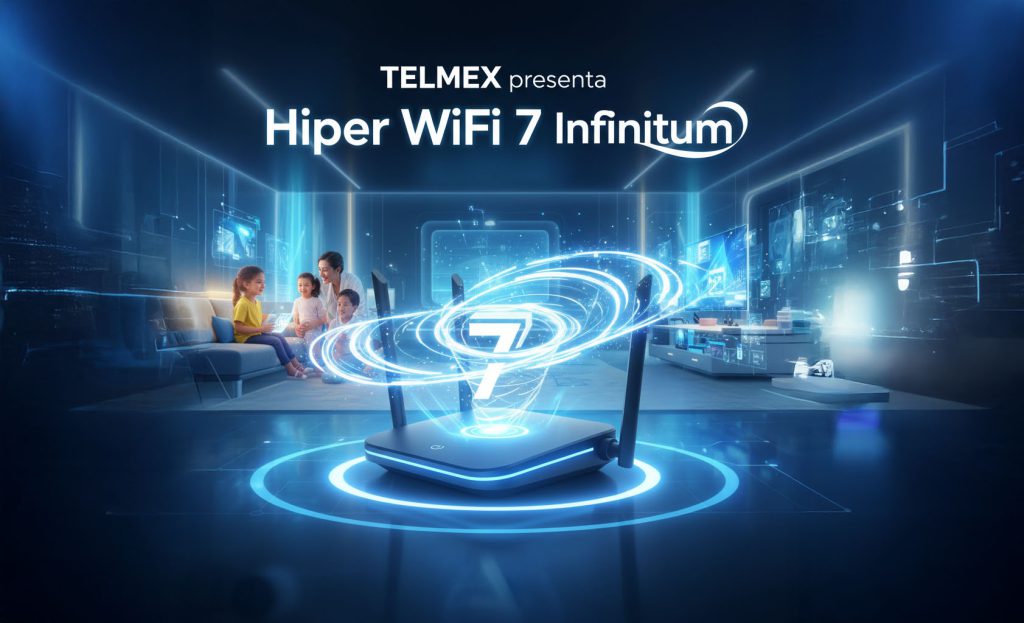 telmex impulsa una nueva era de conectividad en méxico con hiper wifi 7 infinitum