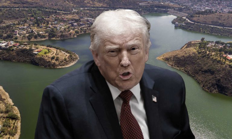 trump intensifica presión amenaza aranceles de 5% si méxico no entrega agua