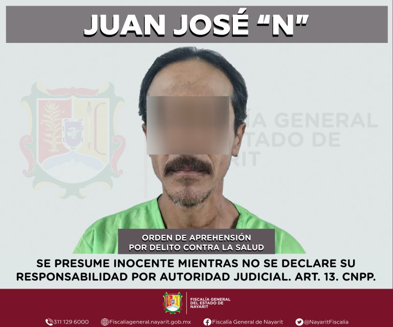 Aprehendido presunto responsable de delito contra la salud