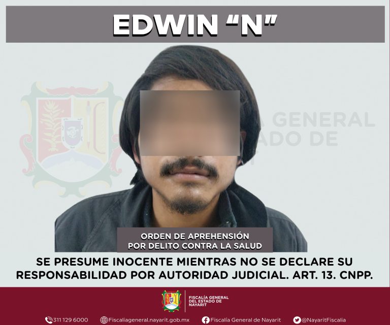 Detenido probable responsable de posesión de psicotrópicos