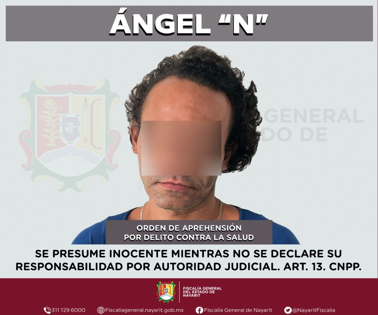 Capturado por posesión de estupefacientes y psicotrópicos