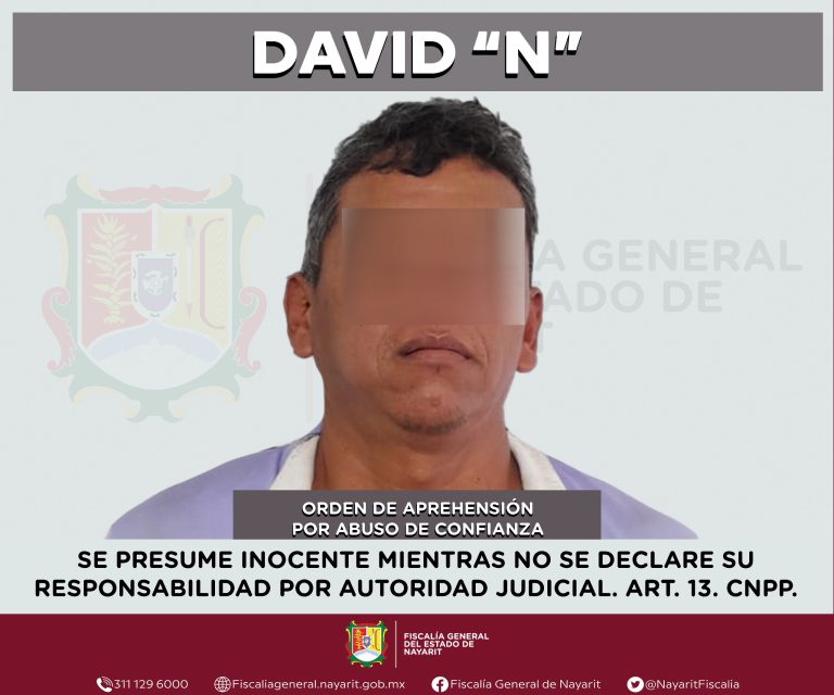 Capturado presunto responsable de abuso de confianza