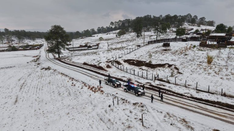Primavera atípica trae nieve a Nayarit y temperaturas invernales