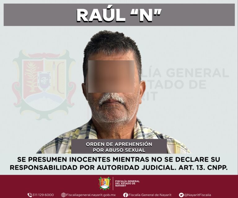 Capturado en bahía de banderas por abuso sexual