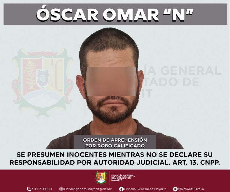 Detenido en ixtlán del río por robo calificado